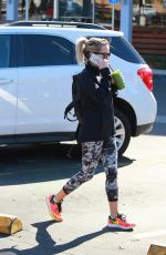 REESE WITHERSPOON in Tights Out and About in Brentwood 2402