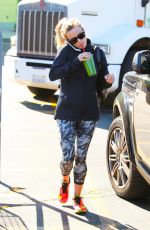 REESE WITHERSPOON in Tights Out and About in Brentwood 2402