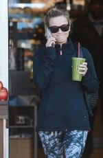 REESE WITHERSPOON in Tights Out and About in Brentwood 2402
