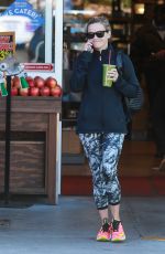 REESE WITHERSPOON in Tights Out and About in Brentwood 2402