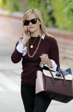 REESE WITHERSPOON Leaves Her Office in Beverly Hills 2702