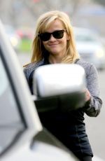 REESE WITHERSPOON Out for Coffee in Brentwood 