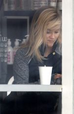 REESE WITHERSPOON Out for Coffee in Brentwood 