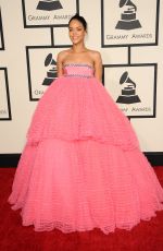 RIHANNA at 2015 Grammy Awards in Los Angeles