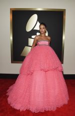 RIHANNA at 2015 Grammy Awards in Los Angeles