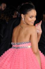 RIHANNA at 2015 Grammy Awards in Los Angeles