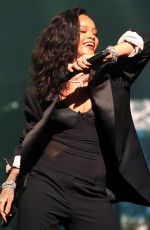 RIHANNA at Directv Super Saturday Night in Glendale