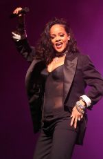 RIHANNA at Directv Super Saturday Night in Glendale