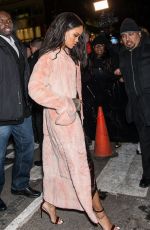 RIHANNA at Fendi New York Flagship Boutique Party at MBFW in New York