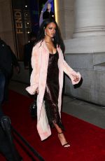 RIHANNA at Fendi New York Flagship Boutique Party at MBFW in New York
