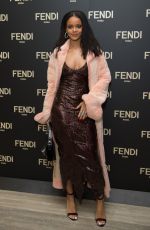 RIHANNA at Fendi New York Flagship Boutique Party at MBFW in New York
