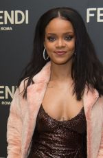 RIHANNA at Fendi New York Flagship Boutique Party at MBFW in New York