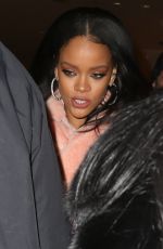 RIHANNA at Fendi New York Flagship Boutique Party at MBFW in New York