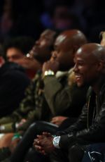 RIHANNA at NBA All-star Weekend at Barclays Center in New York