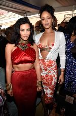 RIHANNA at Roc Nation Grammy Brunch in Beverly Hills
