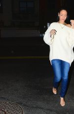 RIHANNA Out for Dinner in New York 1802