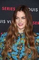RILEY KEOUGH at Louis Vuitton Series 2 Exhibition in Hollywood