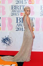 RITA ORA at Brit Awards 2015 in London