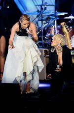 RITA ORA at Pre-grammy Gala and Aalute to Industry Icons in Beverly Hills