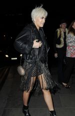 RITA ORA at Warner Music Brit Party in London