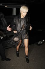 RITA ORA at Warner Music Brit Party in London