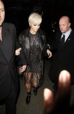 RITA ORA at Warner Music Brit Party in London
