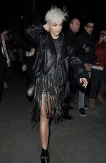 RITA ORA at Warner Music Brit Party in London