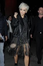 RITA ORA at Warner Music Brit Party in London
