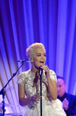 RITA ORA at Weinstein Company’s Academy Awards Nominee Dinner in Los Angeles