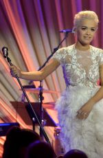 RITA ORA at Weinstein Company’s Academy Awards Nominee Dinner in Los Angeles
