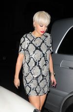 RITA ORA Night Out in London 1202
