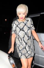 RITA ORA Night Out in London 1202