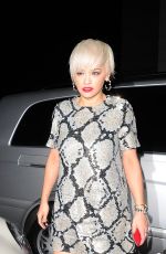 RITA ORA Night Out in London 1202