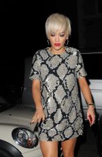 RITA ORA Night Out in London 1202