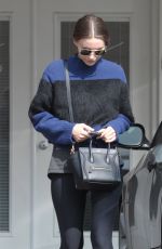 ROONEY MARA Leaves a Gym in Los Angeles 2002