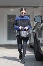 ROONEY MARA Leaves a Gym in Los Angeles 2002