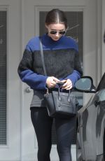 ROONEY MARA Leaves a Gym in Los Angeles 2002