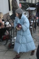 ROONEY MARA on the Set of Secret Scripture in Ireland