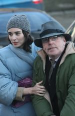 ROONEY MARA on the Set of Secret Scripture in Ireland