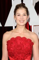 ROSAMUND PIKE at 87th Annual Academy Awards at the Dolby Theatre in Hollywood