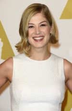 ROSAMUND PIKE at Academy Awards 2015 Nominee Luncheon in Beverly Hills