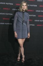 ROSAMUND PIKE at Louis Vuitton Series 2 Exhibition in Hollywood