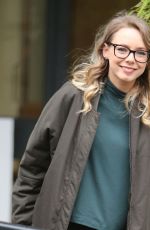 SACHA PARKINSON Leaves ITV Studio in London