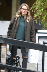 SACHA PARKINSON Leaves ITV Studio in London