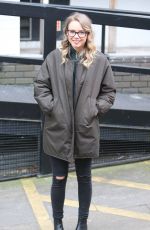 SACHA PARKINSON Leaves ITV Studio in London