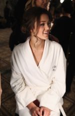 SADIE ROBERTSON at Sherri Hill Fashion Show in New York
