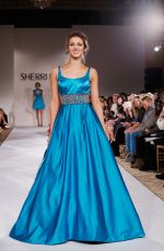 SADIE ROBERTSON at Sherri Hill Fashion Show in New York
