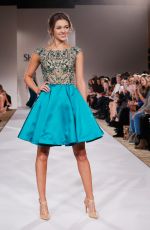 SADIE ROBERTSON at Sherri Hill Fashion Show in New York