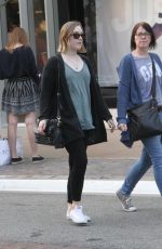 SAOIRSE RONAN Out Shopping in Hollywood