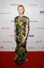 SARAH GADON at Canadian Arts and Fashion Awards at Fairmont Royal York Hotel